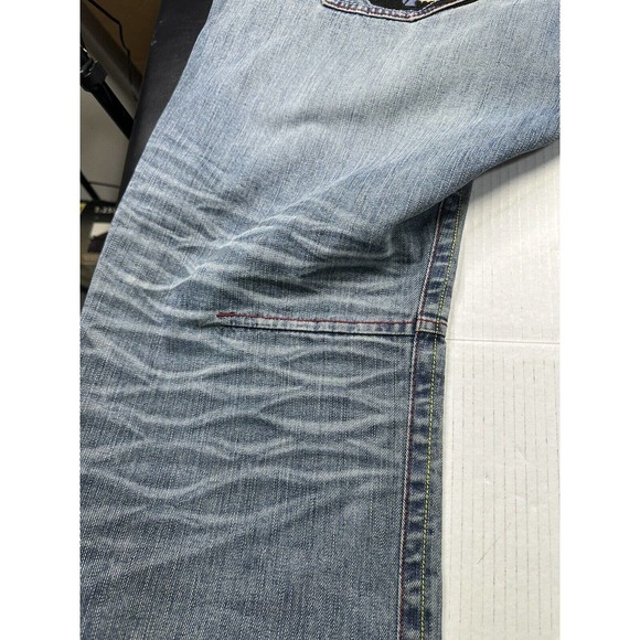 Ruthless Art Embroidered black mens Jeans Size 42 - Picture 15 of 16
